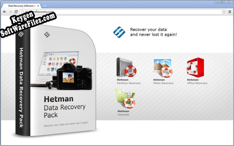 Hetman Data Recovery Pack - Data Recovery Software from HDD, USB, Memory Card key free