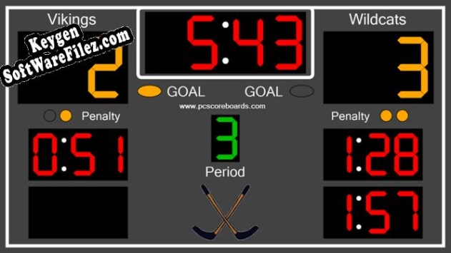 Hockey Scoreboard Standard Key generator