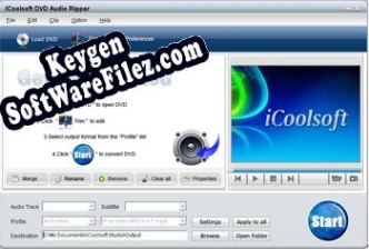 iCoolsoft DVD Audio Ripper key generator