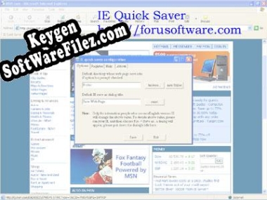 ie quick saver activation key