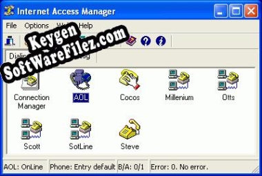 Key for Internet Access Manager