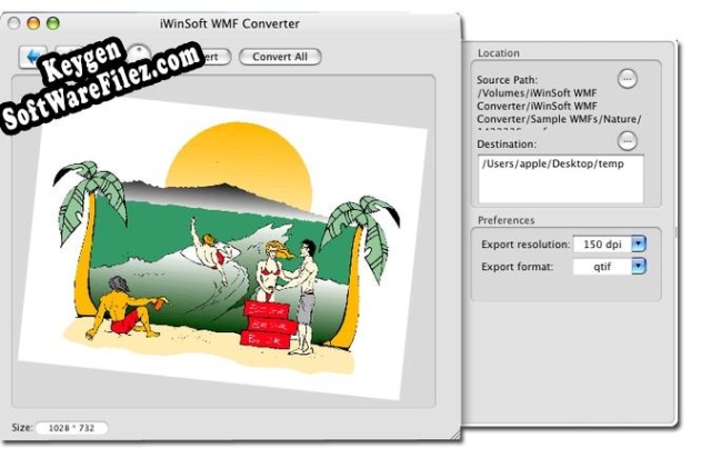 Free key for iWinSoft WMF Converter for Mac