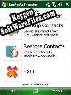 Iwm Transfer Contacts Key generator