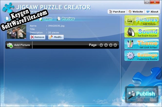 Jigsaw Puzzle Creator key generator