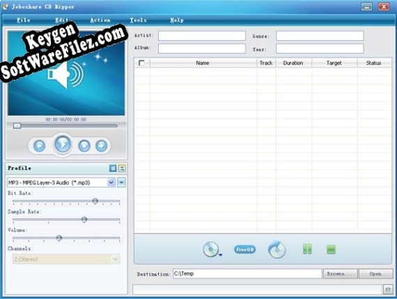 Joboshare CD Ripper activation key