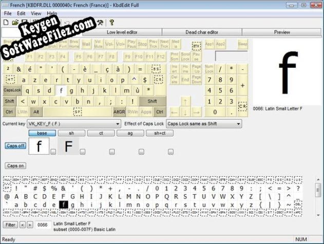 KbdEdit key generator