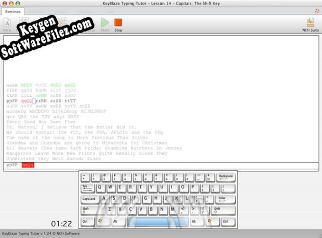 Key generator (keygen) KeyBlaze Typing Tutor For Mac