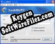 Free key for LookMyPC