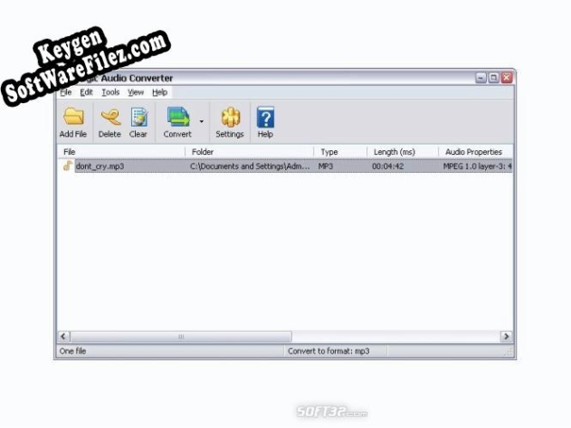 Free key for Magic Audio Converter