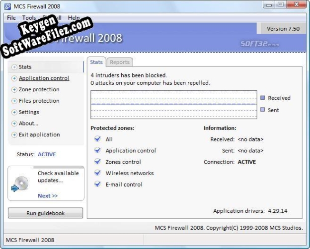 Activation key for MCS Firewall 2008