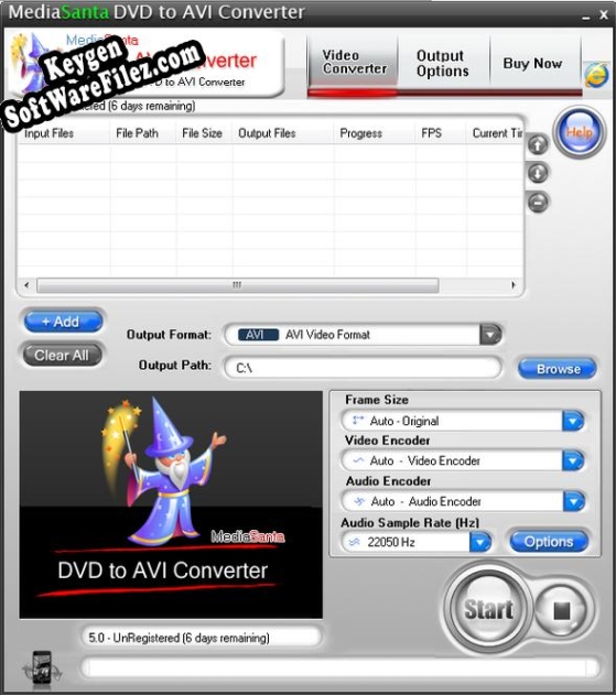 MediaSanta DVD to AVI Converter key free