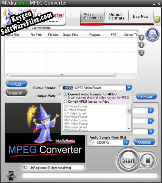 MediaSanta MPEG Converter activation key