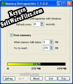 Key generator for Memory Defragmenter