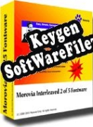 Key for Morovia Interleaved 25 barcode Fontware