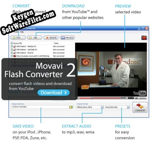 Free key for Movavi Flash Converter Olympics Edition