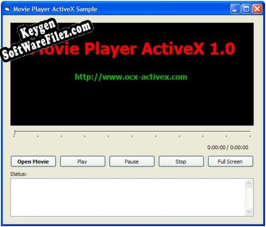 Key generator for Movie Player ActiveX (OCX)
