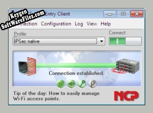 Key for NCP Secure Entry Client for Win32/64