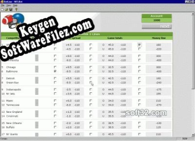 Activation key for NFL Wager Simulator