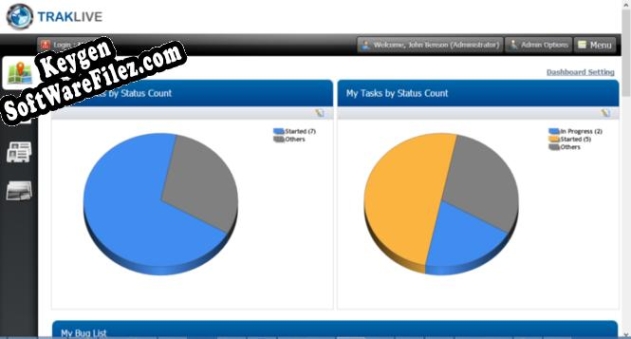 On Demand Bug Tracking serial number generator