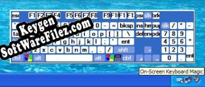 On-Screen Keyboard Magic serial number generator