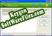 Key for Opera Password Recovery