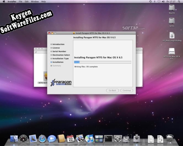 Paragon NTFS for Mac OS X activation key