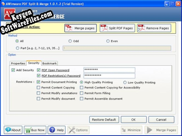 Pdf Joiner Splitter Tool key generator