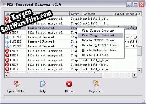 PDF Password Recovery COM SDK Key generator