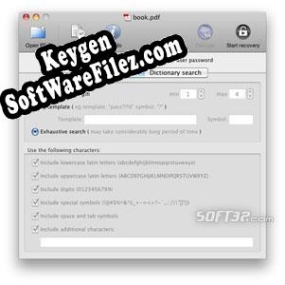 Key for PDF Password Unlocker for Mac