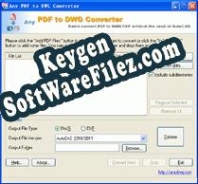 PDF to DWG Converter key free