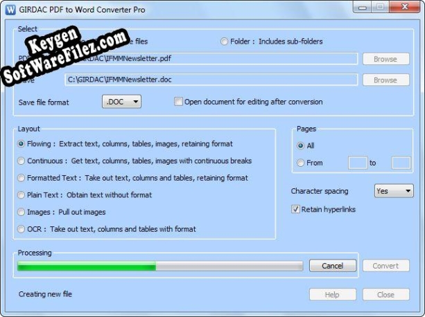 PDF to Word Converter Pro activation key