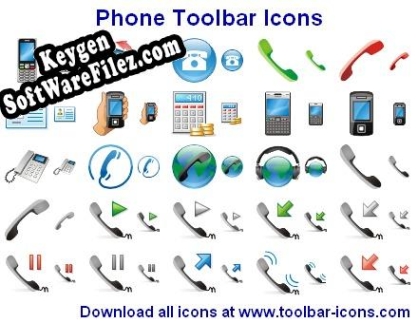 Phone Toolbar Icons Key generator