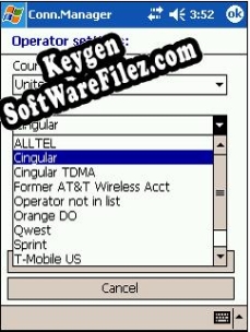 Pocket Connection Manager serial number generator