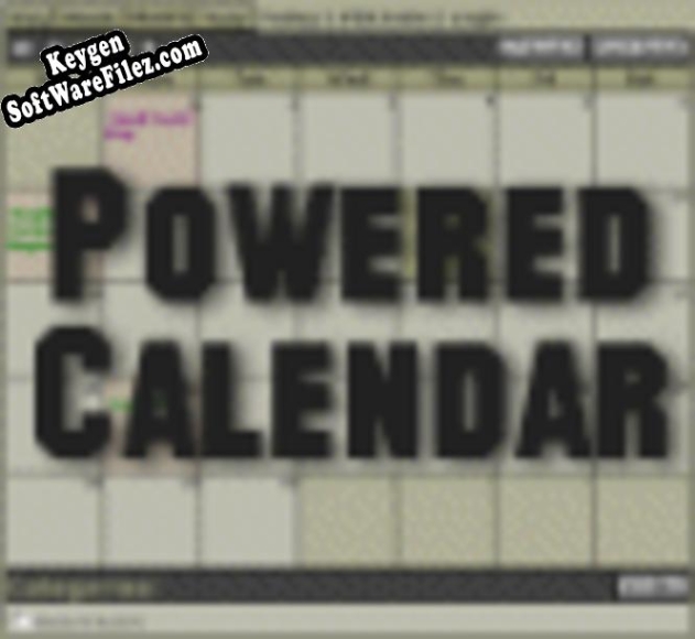 Free key for Powered Calendar (Open Source-Enterprise License)