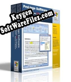 Activation key for ProLingo English Czech Dictionary