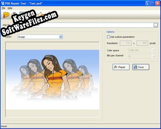 PSD Repair Tool activation key