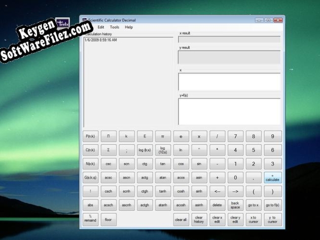 Free key for Scientific Calculator Decimal