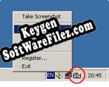 Key generator (keygen) Screenshot Utility
