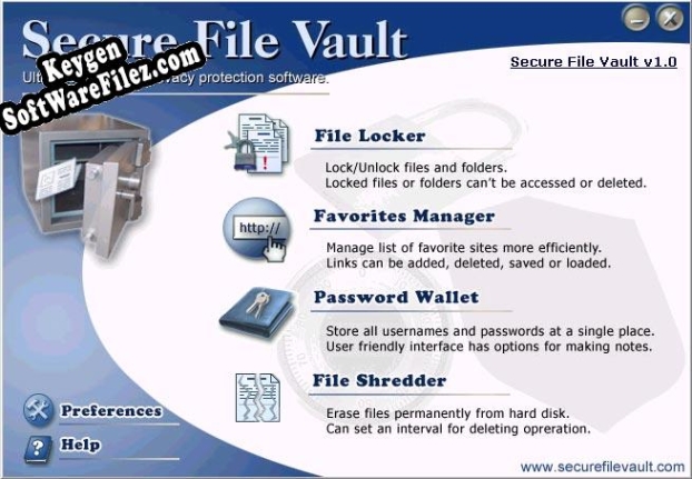 Activation key for Secure File Vault