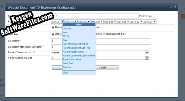 Key generator for SharePoint Document ID Extension