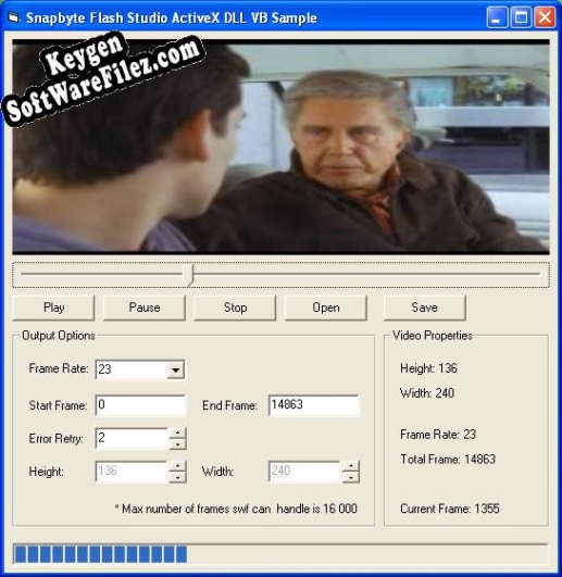 Key generator (keygen) SnapByte Flash Studio ActiveX DLL