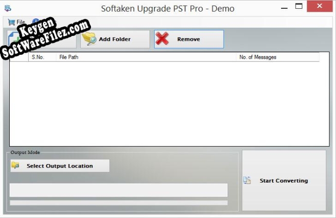 Softaken Upgrade PST activation key