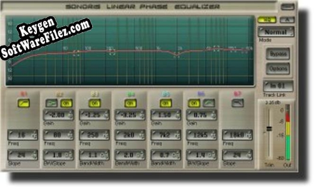 Sonoris Linear Phase Equalizer for SAWStudio key generator