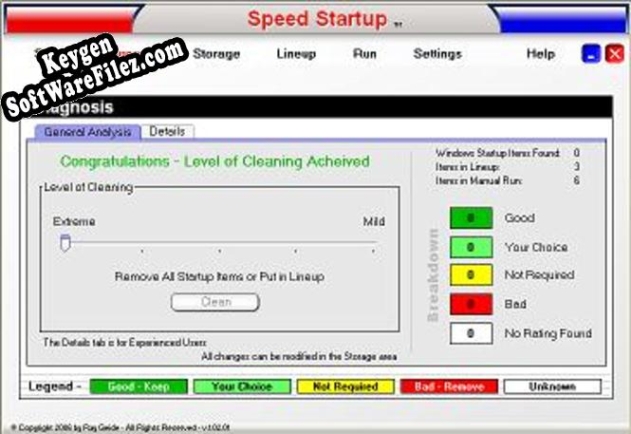 Speed Startup serial number generator