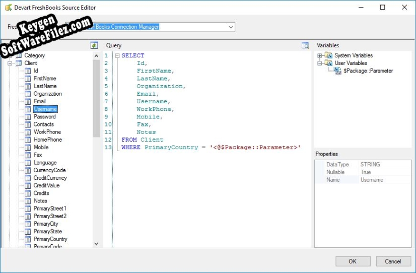 SSIS Data Flow Components Key generator