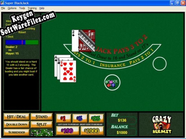 Super BlackJack activation key