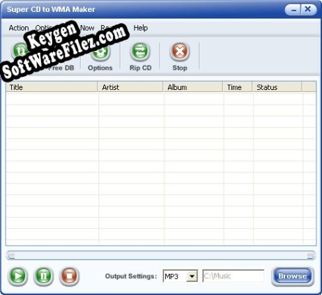 Key for Super CD to WMA Maker
