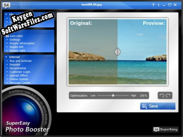 SuperEasy Photo Booster key free