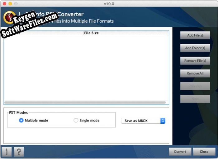 Activation key for SysInfoTools Mac PST Converter Software