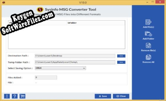 SysInfoTools MSG Converter activation key